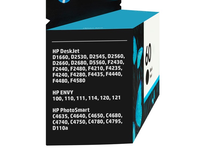 تصویر مرتبط با کارتریج HP Deskjet 4580 - HP Blsck60