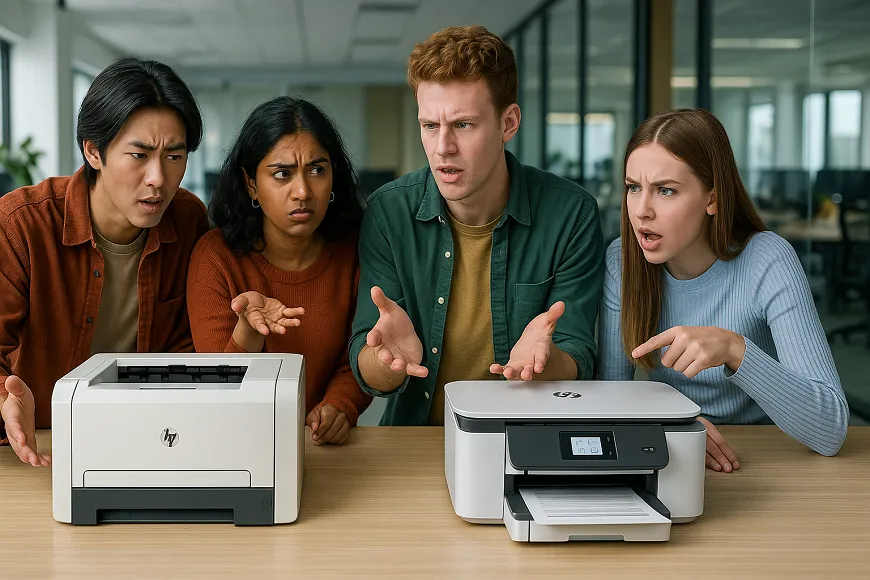 تصویر مرتبط با تفاوت پرینترهای جوهرافشان و لیزری HP - hp old printers or new 29 پرینترهای جدید یا قدیمی ؟